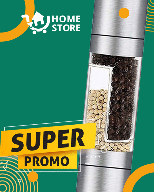 Pimentero Molinillo Doble – Sazona con estilo y frescura