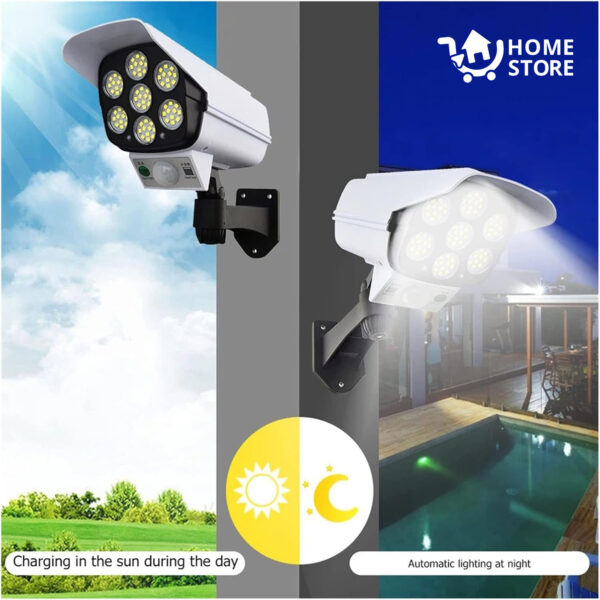 FOCO LED SOLAR - TIPO CAMARA - Image 3