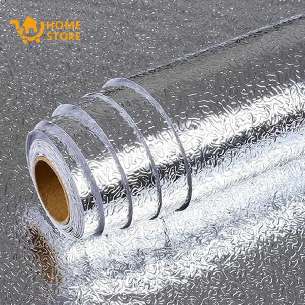 Papel Aluminio Autoadhesivo, Resistente al calor, lavable de 5 Mts x 60 cm - Image 3