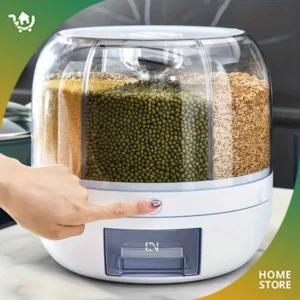 Dispenser de Alimentos ORYX 6 Compartimientos – Organización y Frescura