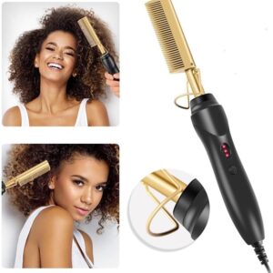 Peine Cepillo Eléctrico – Cabello Liso y Suave en Minutos