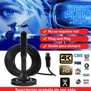 ANTENA TV DIGITAL HD- 🌟 “Mejor señal, menos cuentas y más tranquilidad en tu hogar”
